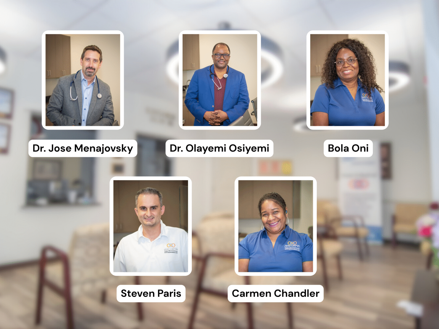 The Triple O Medical care team in West Palm Beach